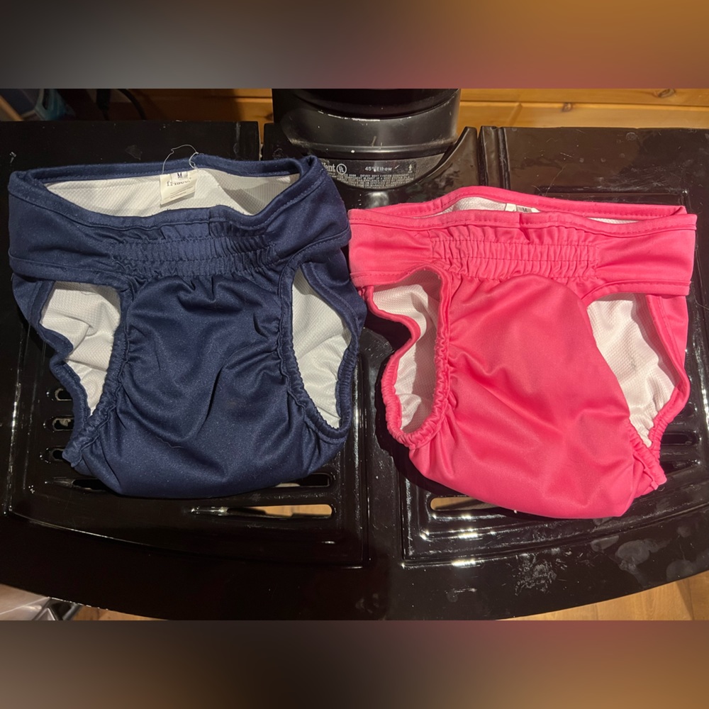 2) Frisco Dog Diaper, size medium, Used